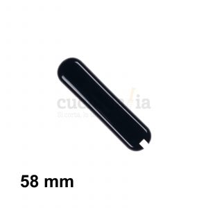 Cacha trasera de 58 mm en color negro de recambio para navajas multiusos Victorinox C-6203.4 - Cuchillalia.com