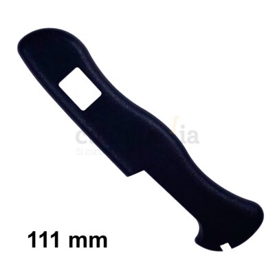 Cacha trasera de 111 mm en color negro de recambio para navajas multiusos Victorinox con bloqueo exterior - C-8903.4 - Cuchillalia.com