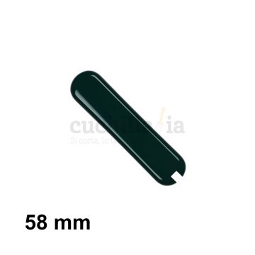 Cacha trasera de 58 mm en color verde de recambio para navajas multiusos Victorinox C-6204.4 – Cuchillalia.com