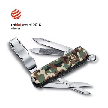 Cortauñas multiusos Victorinox Nail Clip 580, camuflaje, de 8 funciones – Cuchillalia.com