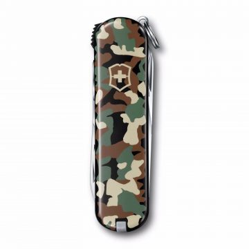 Cortauñas multiusos Victorinox Nail Clip 580, camuflaje, de 8 funciones, cerrada – Cuchillalia.com