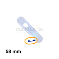 Tapa para la pila en azul transparente de las navajas de 58 mm de Victorinox con linterna A.6149.T2 - Cuchillalia.com