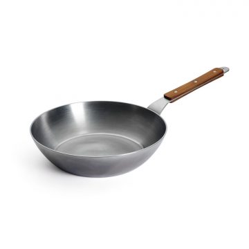 Sartén alta de acero al carbono Woll Carbon Steel 528CS de 28 cm – Cuchillalia.com