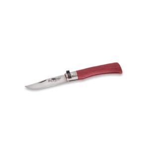 Navaja de 7 cm talla S mango rojo Old Bear Full Color 9307/17_MRK - Cuchillalia.com