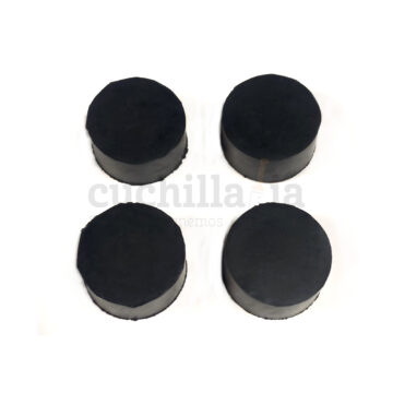 Patitas de goma (4 unidades) para los jamoneros Afinox X, tanto de acero como Krion – PATX – Cuchillalia.com
