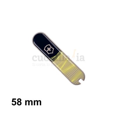 Cacha delantera de 58 mm de recambio para navajas multiusos Victorinox Classic SD New York Style - C-6299.9E223 - Cuchillalia.com