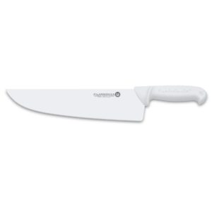 Cuchillo carnicero de 29 cm con mango blanco Filarmónica 5504 - Cuchillalia.com