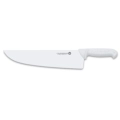 Cuchillo carnicero de 32 cm con mango blanco Filarmónica 5505 - Cuchillalia.com