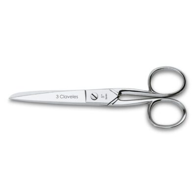 Tijeras de costura catalanas de 12,5 cm (5") - 3 Claveles 17 - Cuchillalia.com