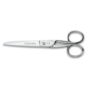 Tijeras de costura catalanas de 15 cm (6") - 3 Claveles 19 - Cuchillalia.com