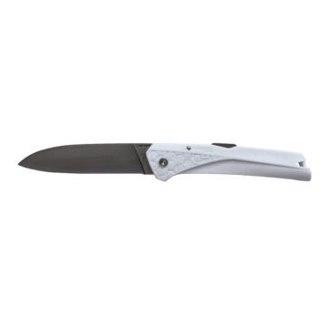 Navaja blanca Kiana Origine con filo liso – Cuchillalia.com