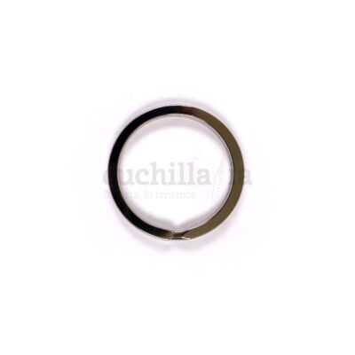 Anilla metálica grande plana-30 mm para llavero Victorinox 4.1840 - Cuchillalia.com