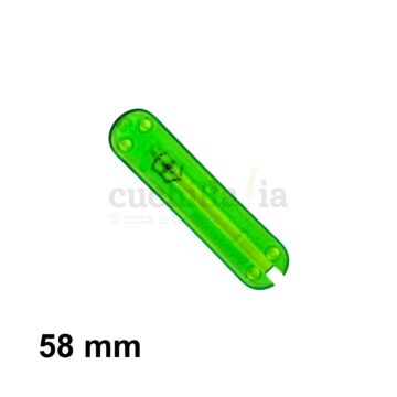 Reverso de la cacha delantera Victorinox Green Tea de 58 mm C-6241.T3 – Cuchillalia.com