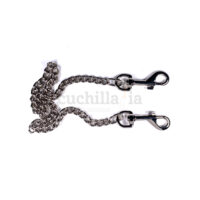 Cadena metálica gruesa de 38 cm con doble mosquetón Victorinox 4.1814 - Cuchillalia.com