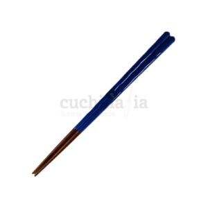 Palillos de mesa japoneses en color azul marino Kawai - Cuchillalia.com
