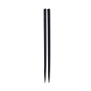 Juego de 2 palillos de mesa reutilizables Comas Sakura en color negro – Cuchillalia.com