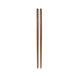Juego de 2 palillos de mesa de acero inoxidable Comas Kyoto en color cobre - Cuchillalia.com