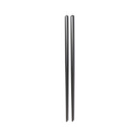 Juego de 2 palillos de mesa de acero inoxidable Comas Kyoto en color negro - Cuchillalia.com