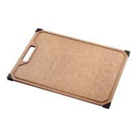 Tabla de fibra de madera marrón de 42x30 cm - Zwilling - Cuchillalia.com