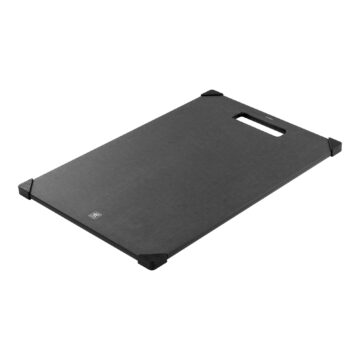 Reverso de la tabla de fibra de madera negra de 37×25 cm – Zwilling – Cuchillalia.com
