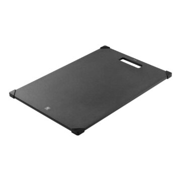 Reverso de la tabla de fibra de madera negra de 42×30 cm – Zwilling – Cuchillalia.com