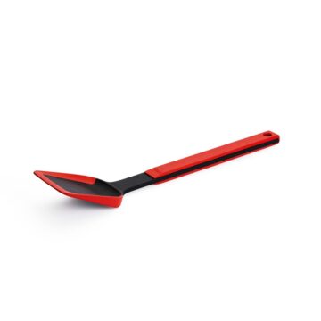 Pala rasera de silicona roja Woll Cookit KU013 – lateral – Cuchillalia.com