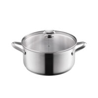 Cacerola de acero inoxidable de 26 cm Metaltex Icona - Cuchillalia.com
