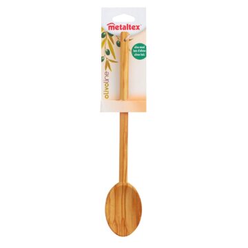 Blister del cucharón de madera de olivo Metaltex – 580602000 – Cuchillalia.com