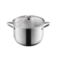 Olla de acero inoxidable de 26 cm Metaltex Icona - Cuchillalia.com