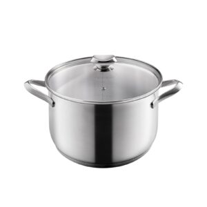 Olla de acero inoxidable de 26 cm Metaltex Icona - Cuchillalia.com