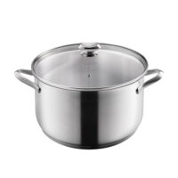 Olla de acero inoxidable de 30 cm Metaltex Icona - Cuchillalia.com