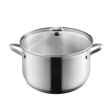 Olla de acero inoxidable de 30 cm Metaltex Icona – Cuchillalia.com