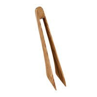 Pinzas de servir de madera de olivo Metaltex - 580618000 - Cuchillalia.com