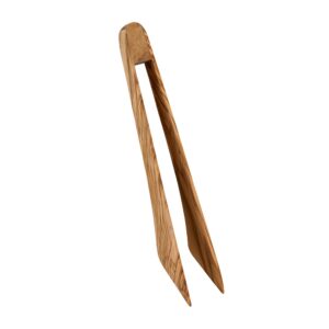 Pinzas de servir de madera de olivo Metaltex - 580618000 - Cuchillalia.com