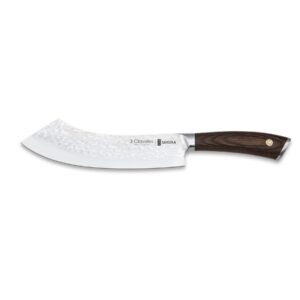 Cuchillo cebollero curvo de 20 cm de hoja - 3 Claveles Sakura 1028 - Cuchillalia.com