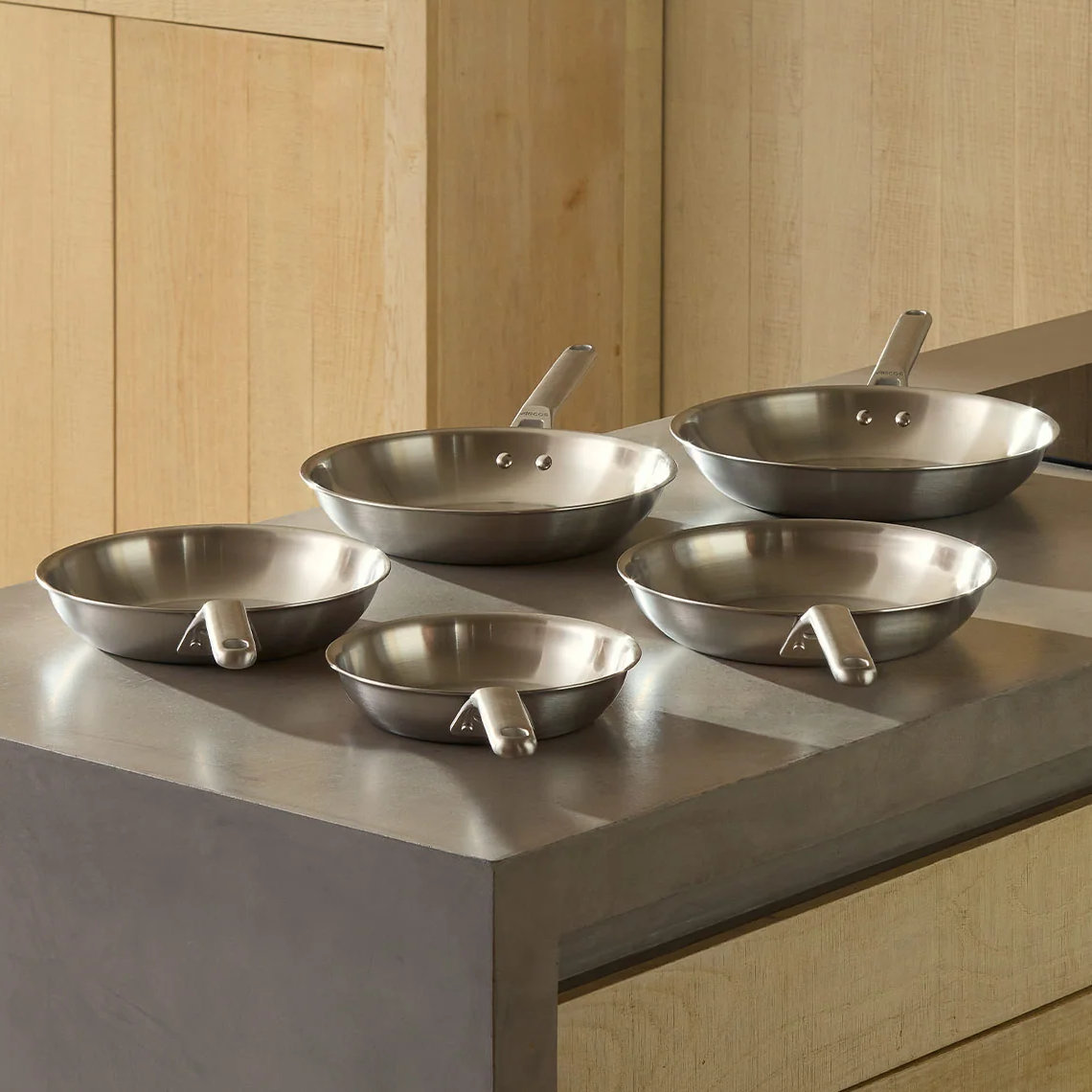 Serie Samoa Inox Arcos Completa – 5 Tamaños Profesionales