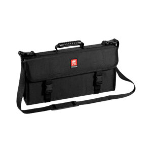 Maletín gran capacidad Zwilling nylon negro 17 compartimentos con correa transporte ajustable diseño profesional robusto