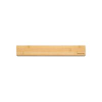 Barra magnética 3 Claveles 3601 de madera de bambú 40 cm sostenible con sistema adhesivo sin tornillos