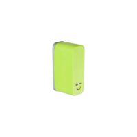 Soporte magnético de goma Bisbell Soft Touch verde para 2 cuchillos de cocina pequeños