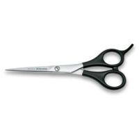 Tijeras peluquería apoyadedos 5,5 pulgadas 3 Claveles Scuola 12620, corte estable para aprendices
