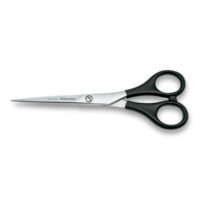 Tijeras corte pelo 3 Claveles Scuola 12615 de 6 pulgadas, hoja microdentada acero inoxidable