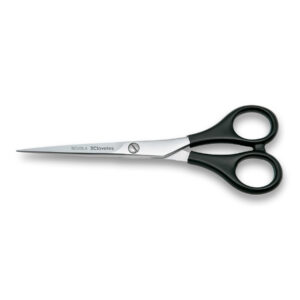 Tijeras corte pelo 3 Claveles Scuola 12615 de 6 pulgadas, hoja microdentada acero inoxidable
