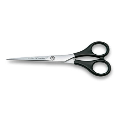 Tijeras corte pelo 3 Claveles Scuola 12615 de 6 pulgadas, hoja microdentada acero inoxidable
